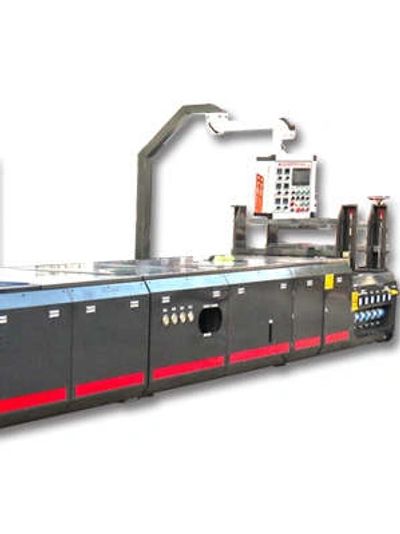 pultrusion machine, thermoset solutions, Pultruded profile production