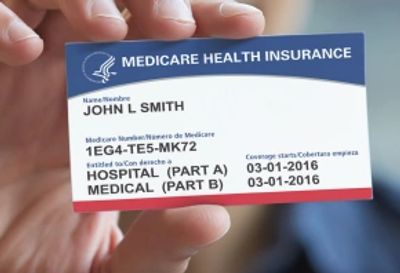photo of medicare card