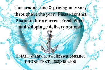 Contact Shannon for Fresh Sheet product details and delivery options.