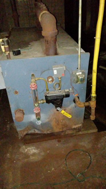 Combination of lack of maintenance and water damage, recommend professional view further.