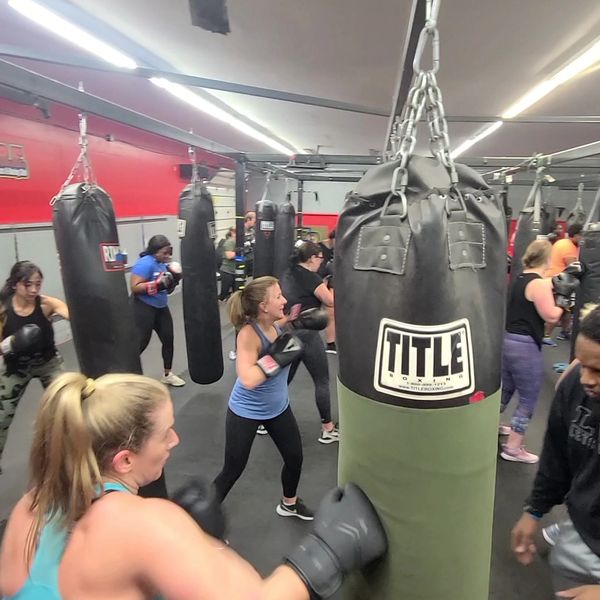 Group Fitness Classes that are  boxing  and kickboxing based.