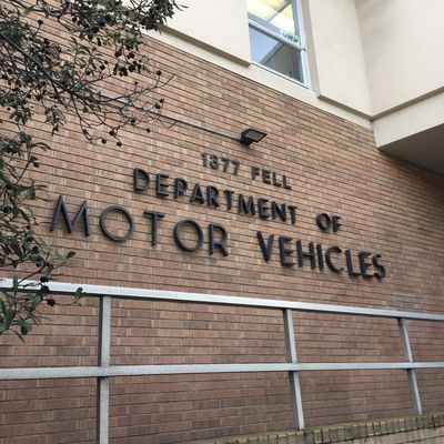 The San Francisco Department of Motor Vehicles DMV located at 1377 Fell Street.
