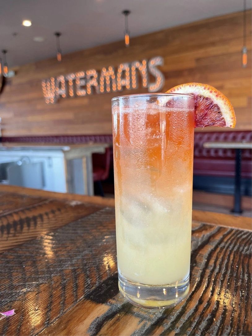 Waterman’s Harbor - Sparkling Peach Margarita
