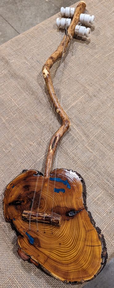 Blue Resin Banjo