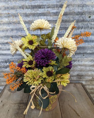 Lime Purple Arrangement