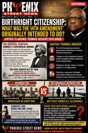 Explaining the original intent of the 14th Amendment on birthright citizenship.