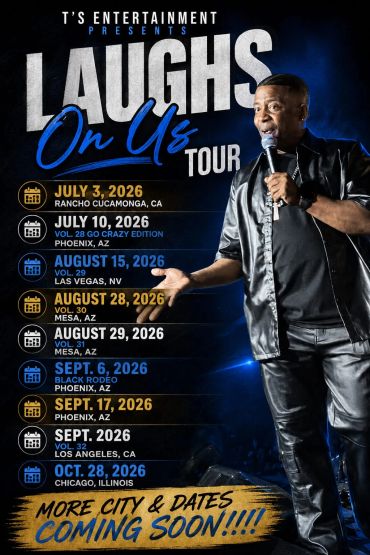 Laughs On Us Tour 2026 dates and locations.