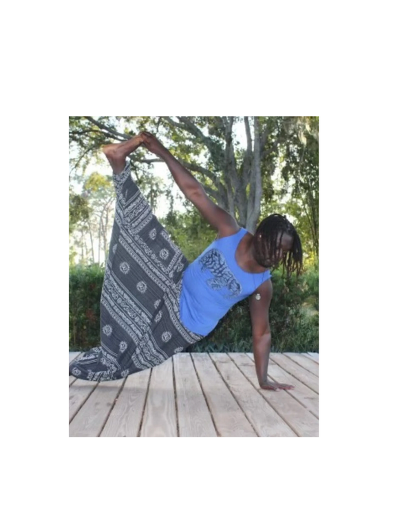 Travis Ray teaches yoga in Palmetto FL