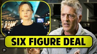 A promotional image featuring two people and the text 'SIX FIGURE DEAL'.