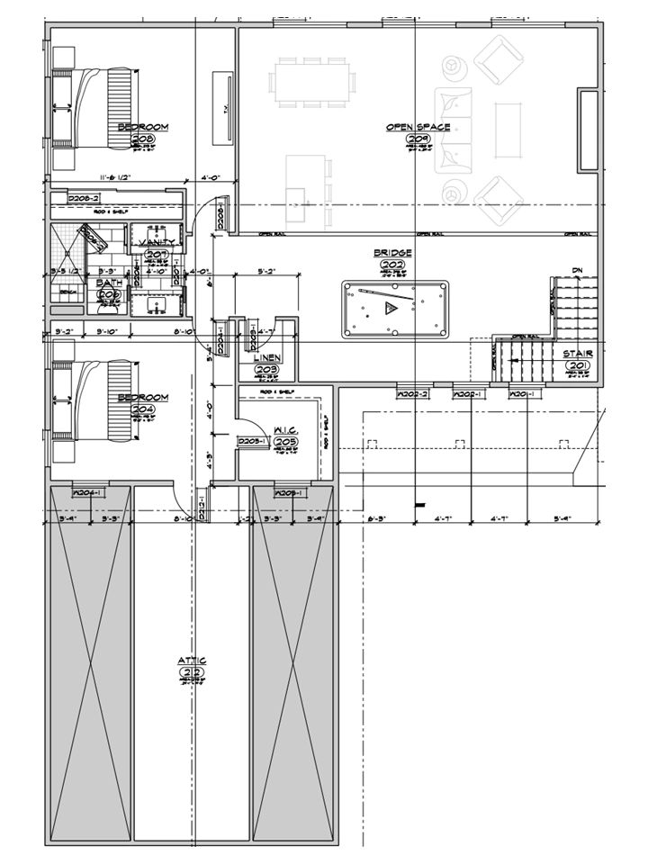 The Estates at Beaumont Place Two Story Floor 2 - Plan B