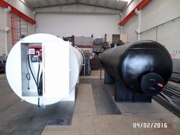 30.000 Litre Paket Tip (Pompalı) Kabinli Mobil Yakıt Tankı