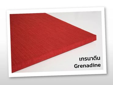 แผ่นซับเสียง SCG รุ่น Cylence Zandera สีเกรนาดีน (Grenadine)