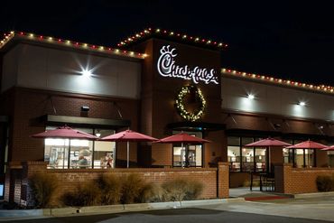 Commercial Christmas Light Install