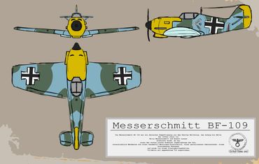 Bf109 Model Sheet