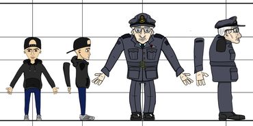 Characters Model Sheets