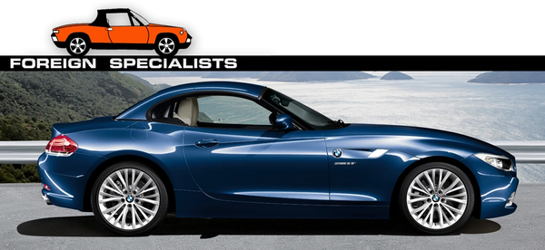 A blue Aston Martin DB7