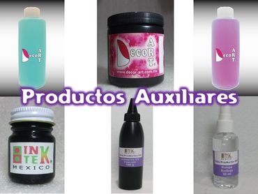 Productos Auxiliares Decor Art e INKTEK México