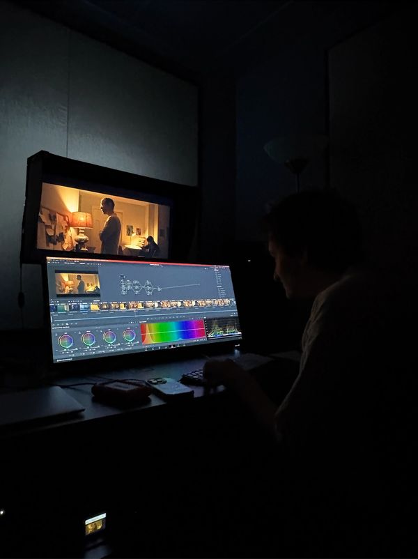 Colorist Malo Riou color grading Gramercy Film.