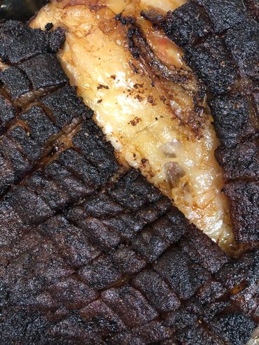 Pulled pork with a beautiful bark