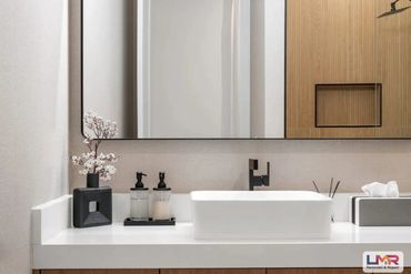 Bathroom remodel with mirrors Fort Myers