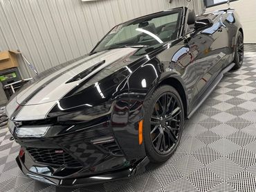 Chevrolet Camaro that was polished and protected by a 1 year sealant.