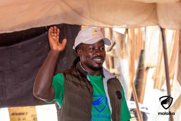 February 24th Action - Robert raising his hand during life skills sesion