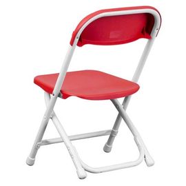 Red and White Folding Chair for Kids - Kid's Party Rentals