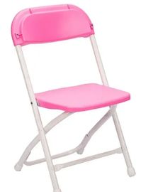 Pink and White Kid's Folding Chair - Kid's Party Rentals