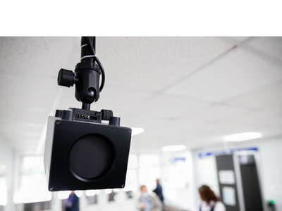 A picture of the thermal imaging