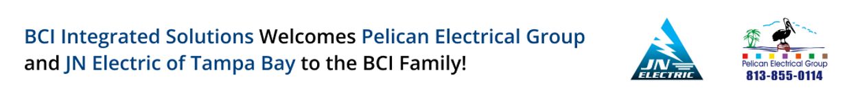 BCI Integrated Solutions welcomes JN Electric and Pelical Electrical