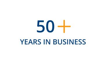 50 plus years in Business BCI