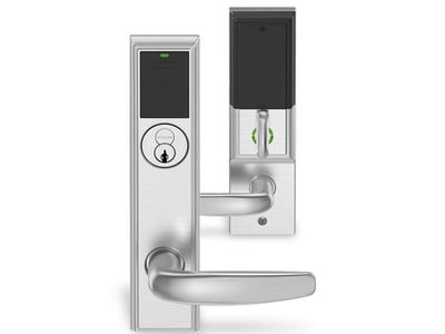 Wireless Locks on the handles