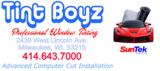 TintBoyz Window Tinting
2439 West lincoln av Milwaukee, WI 53215
