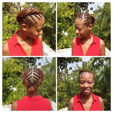 Glamorous Cornrow, embracing the beauty