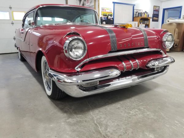 1955 Pontiac Star Chief Auto Restoration to be restored and painted black
