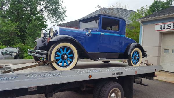 A 1929 Essex came to Eastcoast Motorsports LLC to be restored and get painted