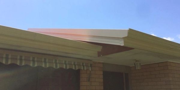 Fascia cover, barge and gutters