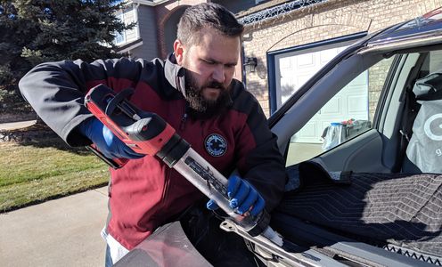 Safe windshield installation