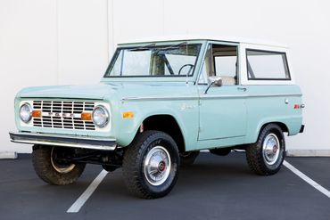Professional photo of a 1970 Ford Bronco in Pleasanton, CA