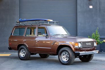 Professional photo of a 1984 Toyota Land Cruiser FJ60 in Pleasanton, CA