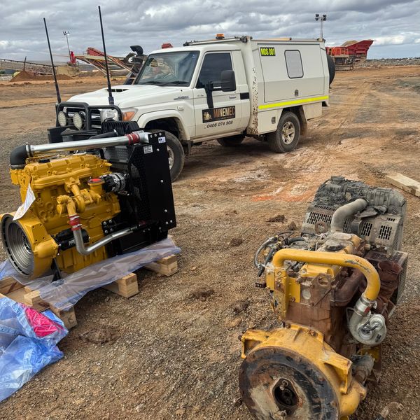 Minemec Diesel Services - field services - onsite engine refurb
