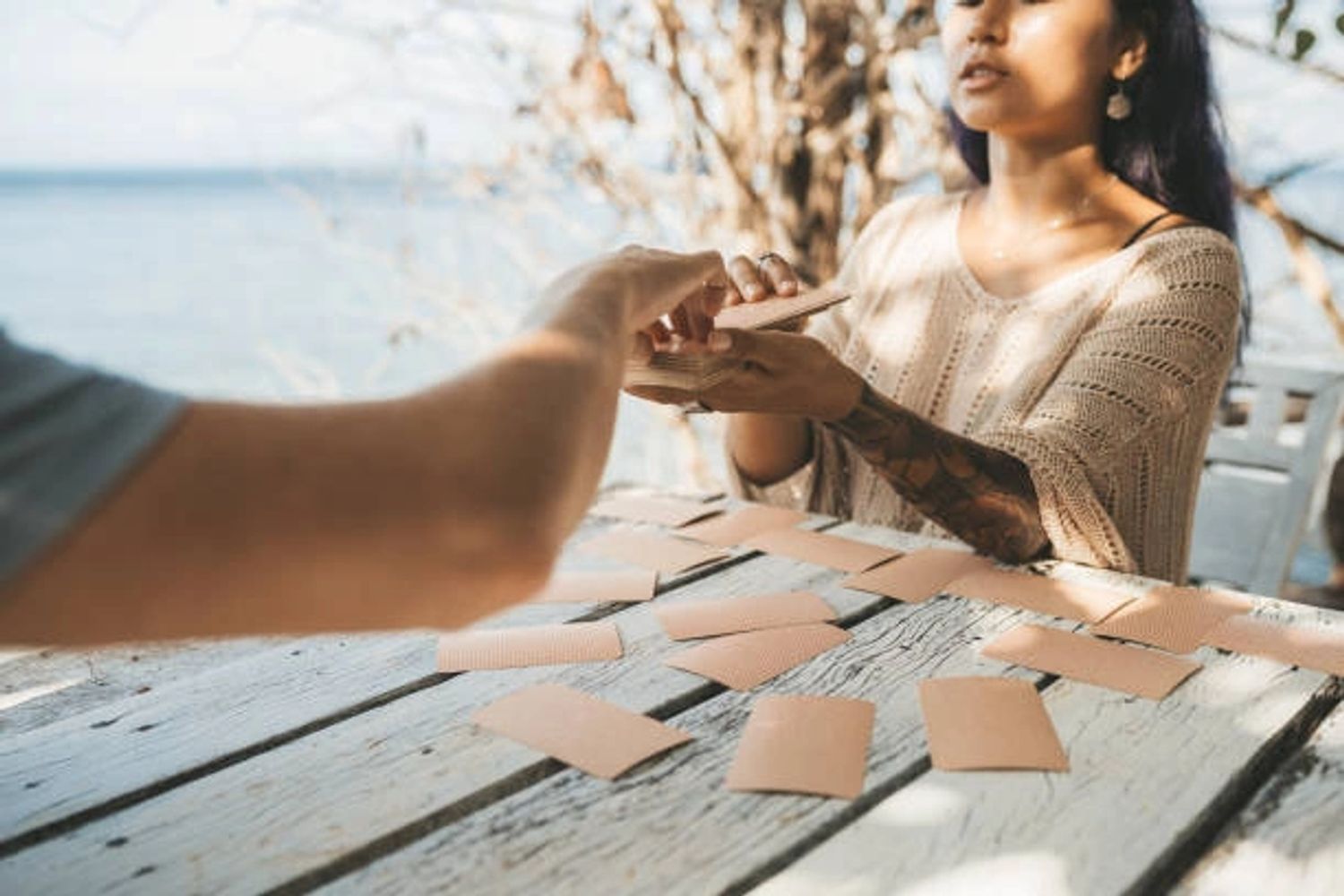 Tarot card reading