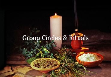 candle with spices, herbs, and salt