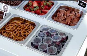 Customize your own charcuterie bar - savoury or sweet! Cocktail hour, lunch or brunch!