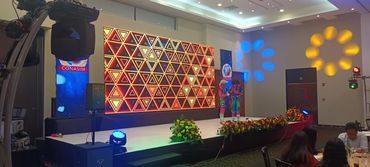 escenario con iluminacion