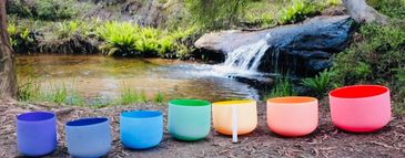 Holistic therapy and integrative coaching services and healing sound healing crystal sound bowls