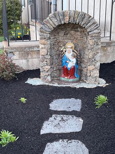 Grotto shrine of Our Lady of Walsingham in Columbarium