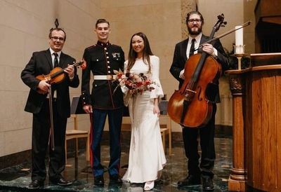 Star String Quartet at a wedding (violin and cello duet)