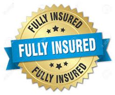 Robert Kierce Contracting Inc. is fully insured Insured Logo Gold & Blue