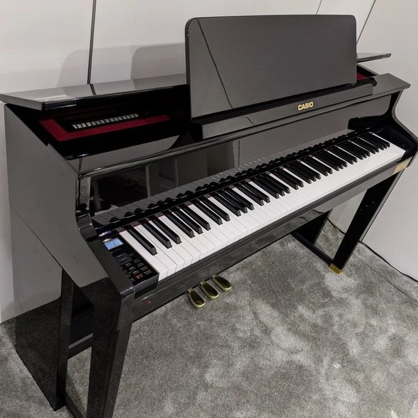 Casio GP-510 Grand Hybrid digital piano. Home digital piano in polished ebony with hybrid key action